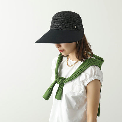 Chapeau à visière en paille