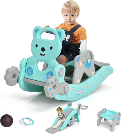Toboggan et Bascule pour Enfants