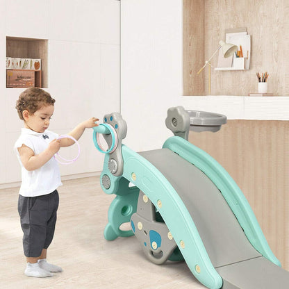 Toboggan et Bascule 4 en 1
