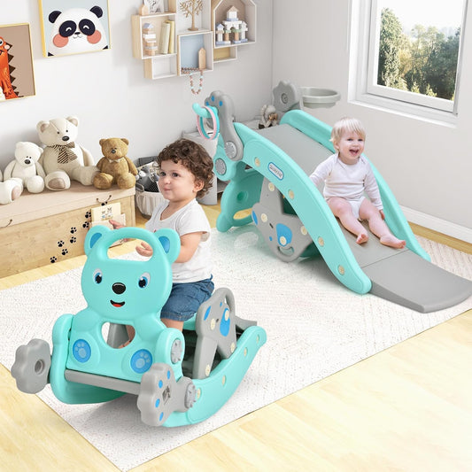 Toboggan et Bascule pour Enfants