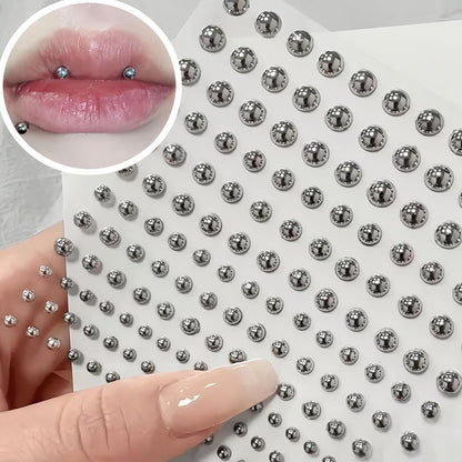 Ensemble 330 Faux Piercings de différentes tailles