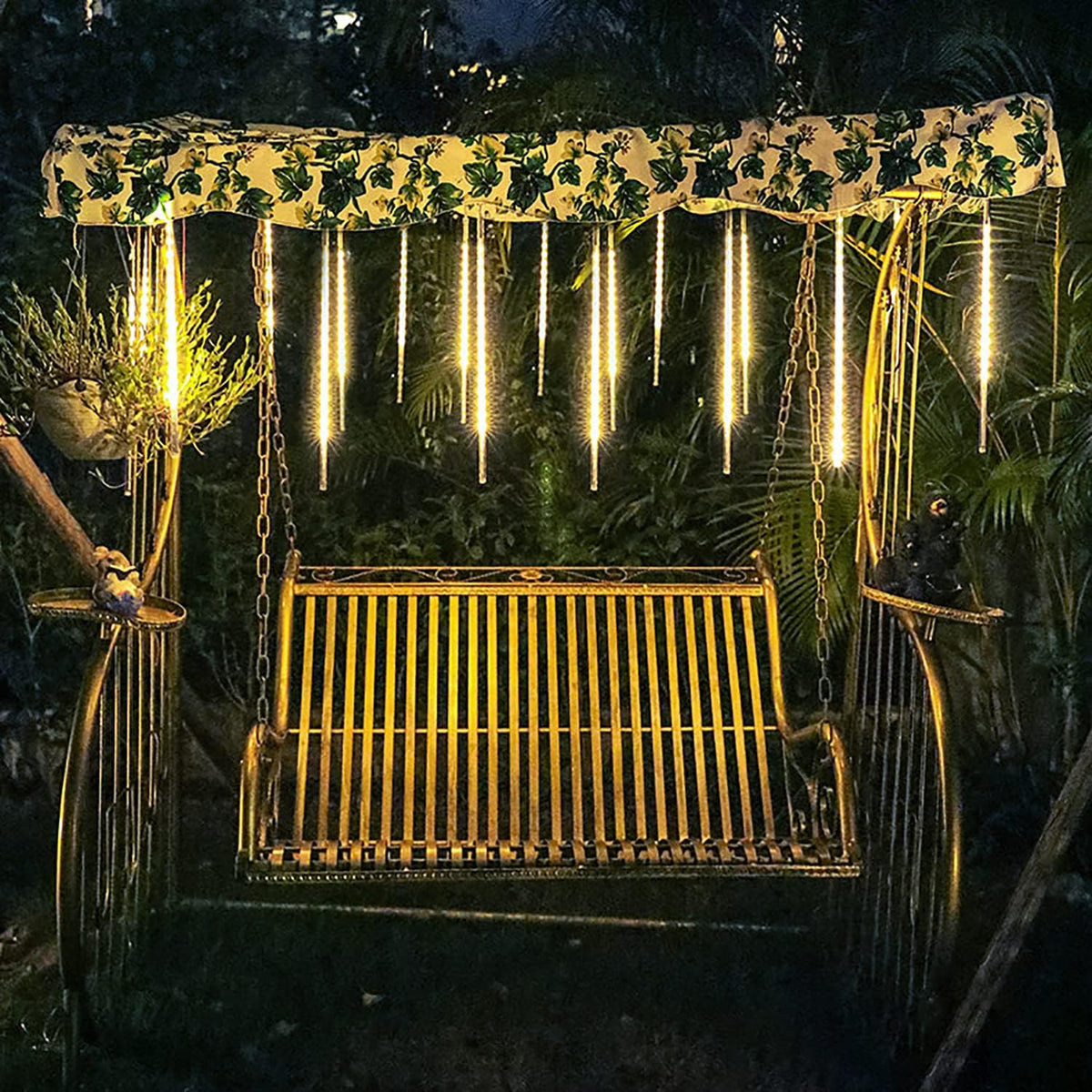 Lumières Led Chutes De Neige solaire
