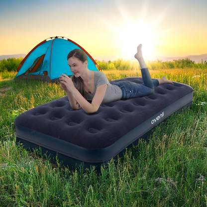 Matelas Gonflable bleu 190Cm*100Cm