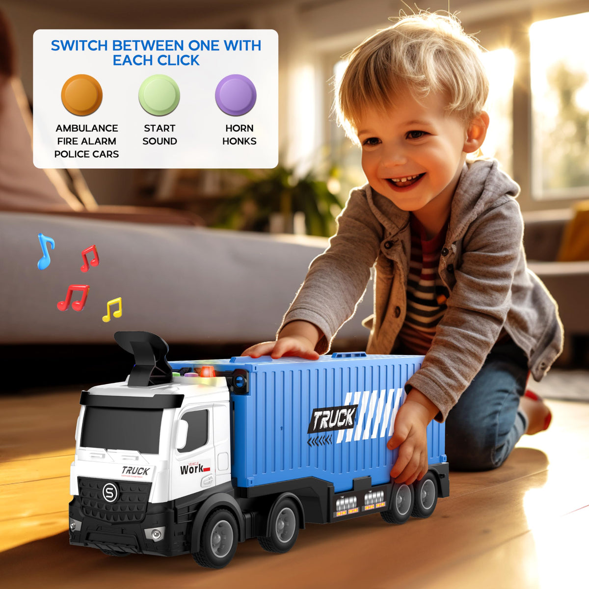 Camion Transporteur 4 Voitures