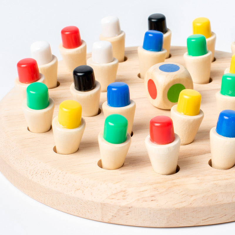 Jeu de Mémoire en Bois
