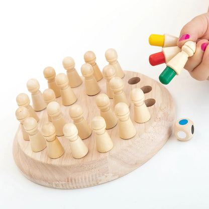 Jeu de Mémoire en Bois
