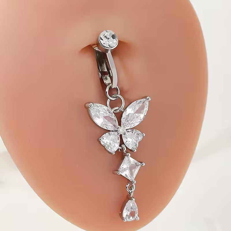 Pack 3 Piercings Papillons sans perçage