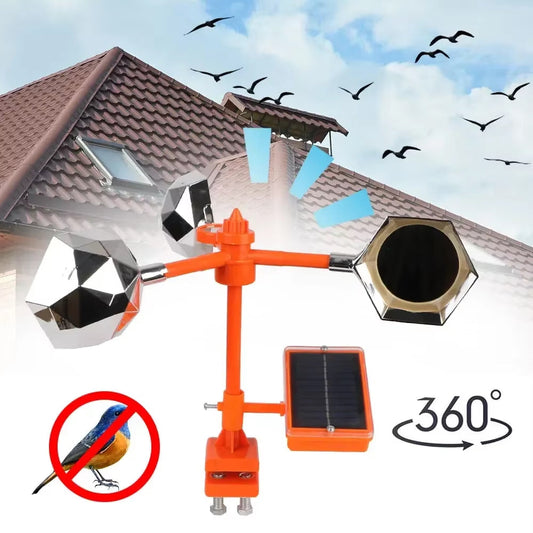 Répulsif d'Oiseaux Solaire
