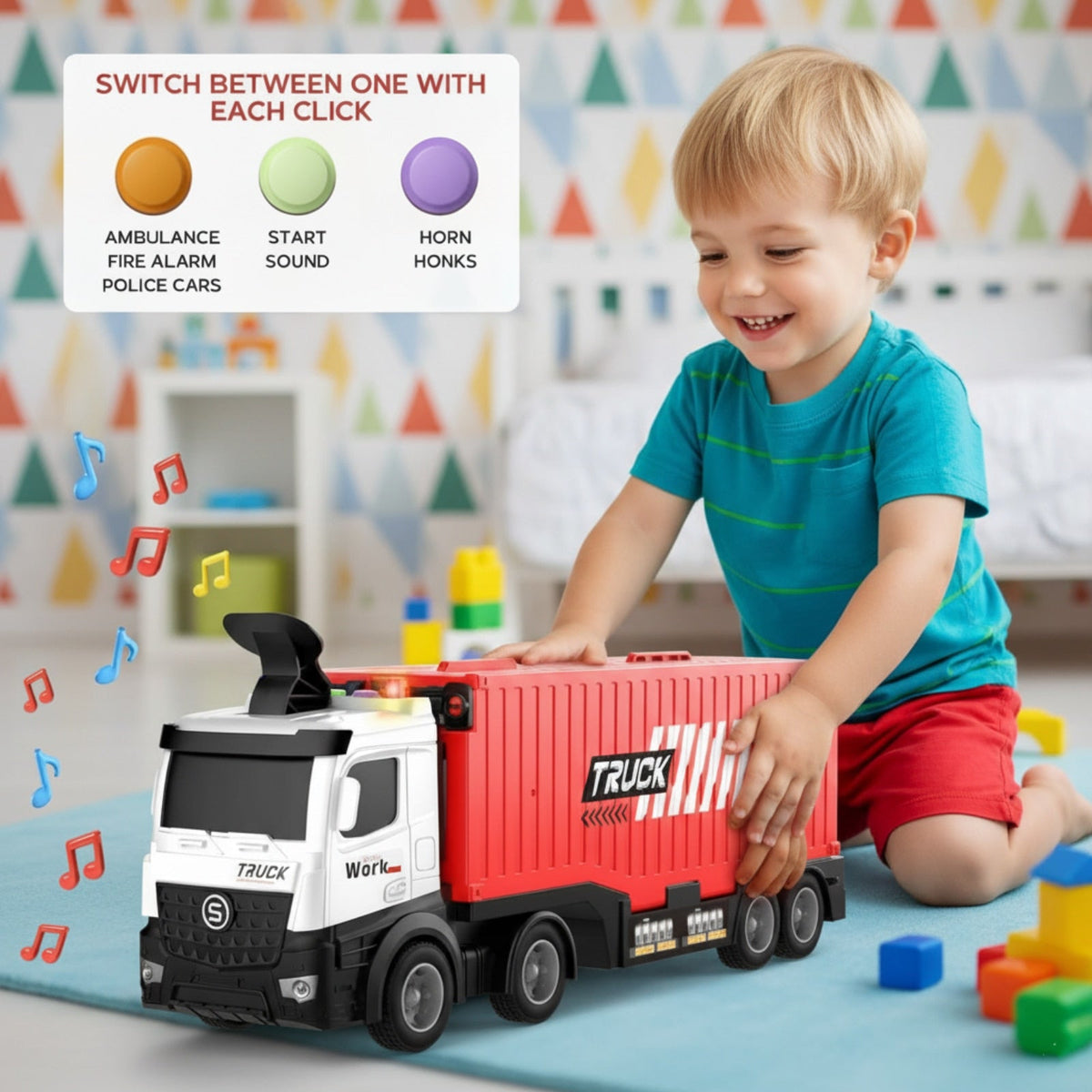 Camion Transporteur 4 Voitures