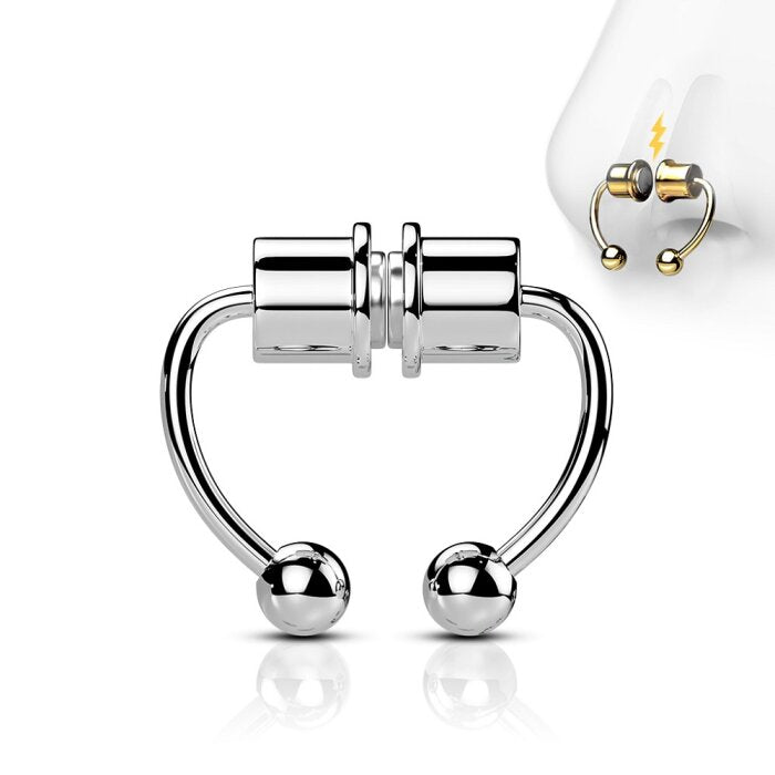 Pack 3 Piercing de nez magnétique
