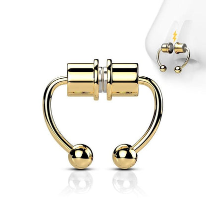 Pack 3 Piercing de nez magnétique